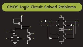 Solved Problems on CMOS Logic Circuits | Digital Electronics