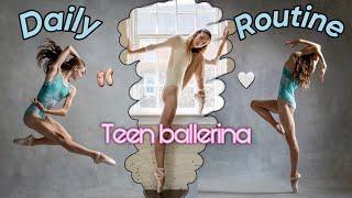 Dedicated Teen Dancer's DAILY ROUTINE: a Ballerina’s Day in the Life