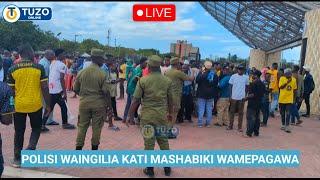 LIVE_Mashabiki Wamepagawa Uwanja Wa MKAPA BAADA Ya Mechi Kuhairishwa Rasmi