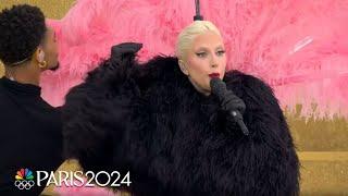 Lady Gaga's full performance at the Paris 2024 Olympics Opening Ceremony | NBC Sports