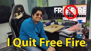 I Quit Free Fire ? Permanently Banned in India ?
