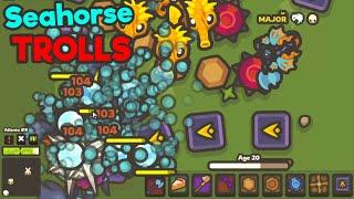 Taming.io Seahorse Traps & Trolls [Insta Kills]