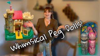 Fantasy Wooden Peg Dolls – A Whimsical Toddler Birthday Gift! (Bonus Video)