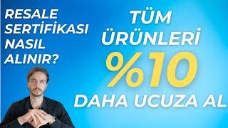 Resale Sertifikası Nasıl Alınır? Amerika'da Ürünleri İndirimli (Vergiden Muaf) Satın Alma