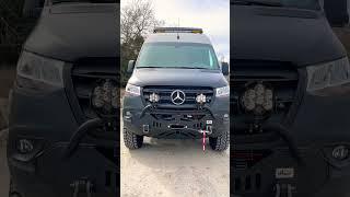 Mercedes Sprinter Cargo Van TRANSFORMATION #beforeafter #vanlife #4x4 #nomad