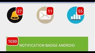 How To Add Message/Notification Count like Android