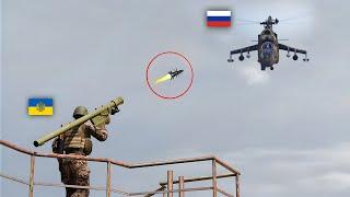 Mi-24 Goes Down: Final Moments of the Russian Attack Helicopter | STINGER missile in action
