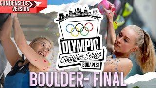 Budapest OQS 2024 Climbing - Boulder Final (W)│Condensed version