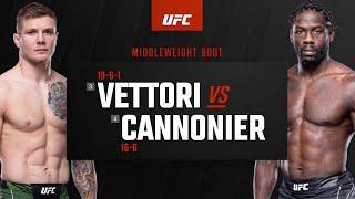 UFC Vegas 75: Marvin Vettori vs Jared Cannonier Highlights