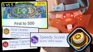 GREEDENT GOES ABSOLUTELY WILD IN NEW 500 POINT MODE! | Pokemon Unite