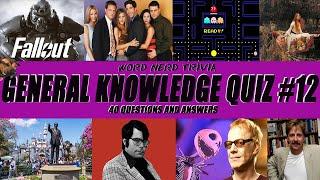 General Knowledge Trivia Quiz #12 - 40 Multiple Choice Questions - Let's flex those trivia muscles!