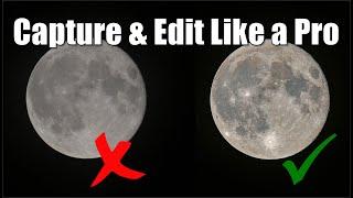 Ultimate Guide to Moon Photography: Capture & Edit Stunning Lunar Shots!