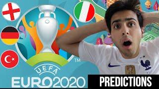 MY EURO 2020 PREDICTIONS *CONTROVERSIAL*