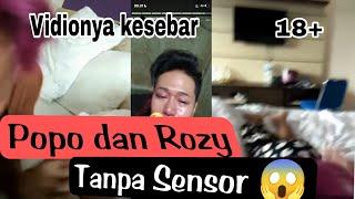 POPO DAN ROZI VIRAL // VIDIO.NYA TERSEBAR TANPA SENSOR