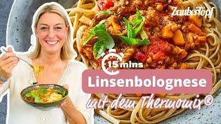  Schnelle Linsen-Bolognese in nur 15 Minuten | Thermomix® Rezept