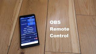 Remote control of OBS for IRL streaming - OBS Tablet Remote