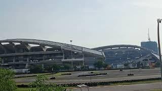 UPDATE Stadium Shah Alam 23 Sept 2024. Quite fast demolition. Terraces dalam banyak dah dirobohkan.