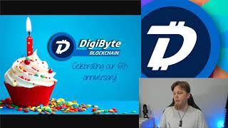 DigiByte Update - #150 - DecryptMedia reviews DGB, Anniversary images & Algo swap poll