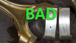 How engine Connecting Rod Bearing becomes BAD ?