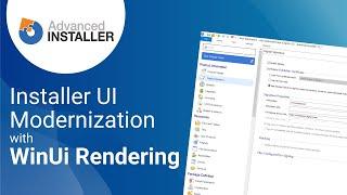 Installer UI Modernization with WinUI Rendering