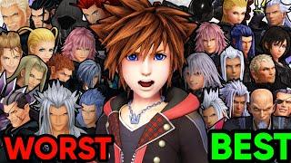 Ranking *EVERY* Data Organization Boss Fight in Kingdom Hearts (WORST TO BEST)