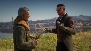 Hosea vs Agent Milton Battle Mod | NPC Fights | Red Dead Redemption 2