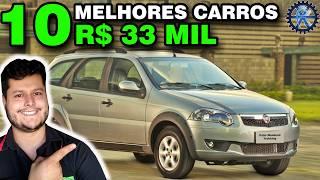 10 MELHORES CARROS até 33 MIL REAIS