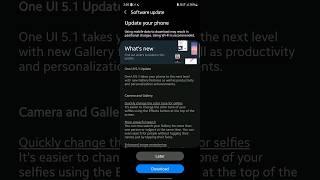 Samsung S20 Fe 5G One Ui 5.1 Update Now | S20 Fe 5g One ui 5.1 update #oneui5.1 #android #shorts