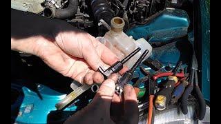 Coolant level sensor replacement Mercedes-Benz SLK 230 -99