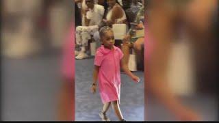 North County girl's runway walk goes viral