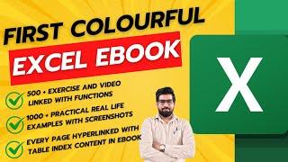 Learn Ms Excel With Colorful and Highlighted Ebook | 1000+ Examples with Screenshots | Excel Ebook