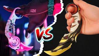 Which Game Has The Best Karambit Animations? Apex Or VALORANT