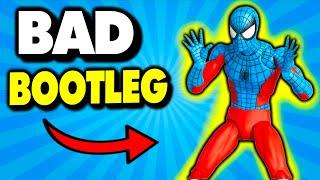 WORST BOOTLEG ever!! ( spider-man CT TOYS )