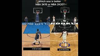 Which one is better NBA 2K15 or NBA 2K20?