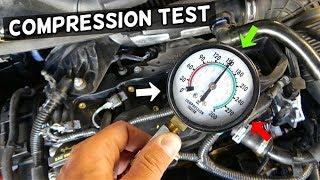 HOW TO TEST CAR COMPRESSION. ENGINE COMPRESSION TEST