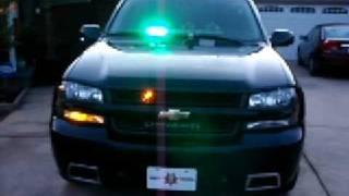 new vid of green led light bar on TBSS "PARTY PATROL"