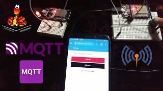 (Demo) ESP32 MicroPython MQTT Publish Subscribe – Control Outputs