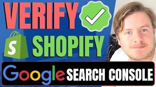 How to Verify Shopify Store With Google Search Console 2021