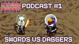 BeardoDood & DarLeeLlama | Stoneshard Podcast #1 | Swords vs Daggers Skill Trees