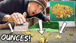 Checkout The PILES OF GOLD Found Cleaning A Paydirt Shop!