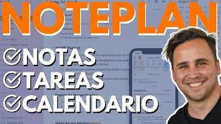 Notas, Tareas y Calendario en un mismo lugar - Revisión de Noteplan en Español