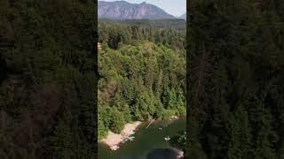 How many river tubers can you spot? Most BEAUTIFUL rivers in the world #shorts