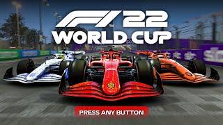 PLAYING A NEW FORMULA 1 WORLD CUP 2022 GAME!