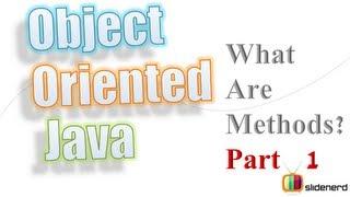 2 Java Methods and Classes Part 1 |