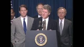 President Clinton Announcing National Performance Review (1993)