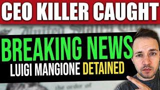 CAUGHT! Assassin of Healthcare CEO: Luigi Mangione