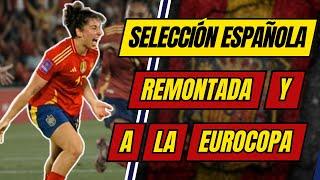 ESPAÑA 3-2 Dinamarca | CLASIFICADAS para la EUROCOPA tras un MAL PARTIDO | APROBADOS y SUSPENSOS