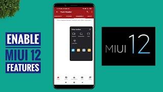 Enable MIUI 12 Features Video Toolbox For Any Xiaomi Phones | Play Youtube Video In Background