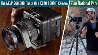 New $60,000 Phase One XC40 Camera - Field Test in Zion National Park