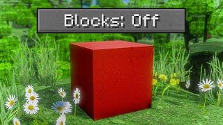 I Removed Blocks From Minecraft